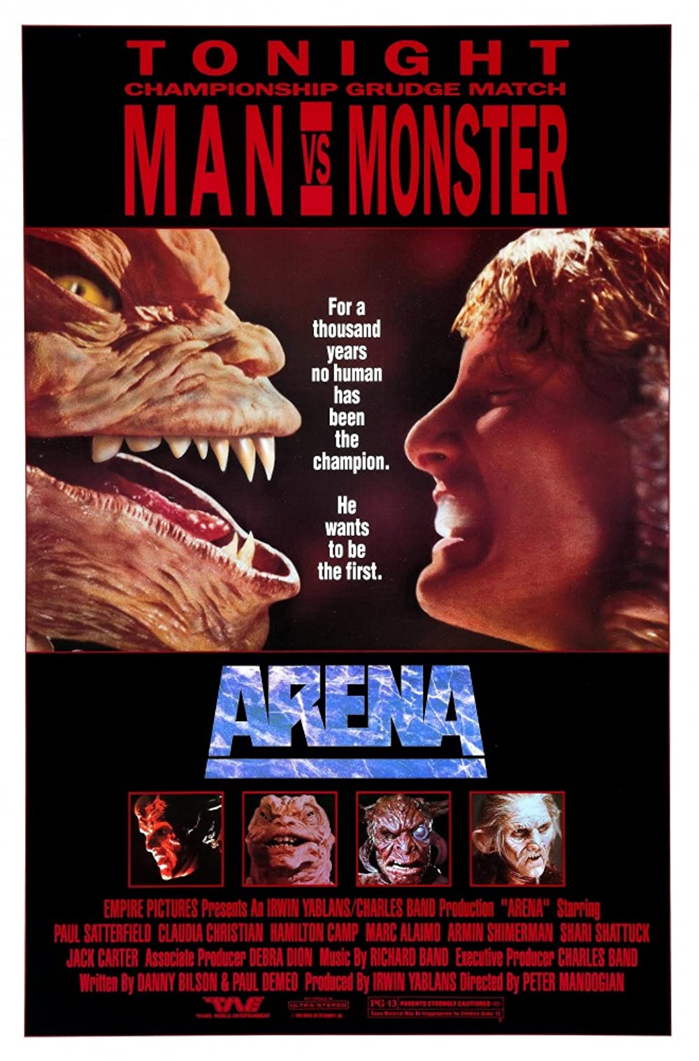 Arena (1989) Man vs. Monster