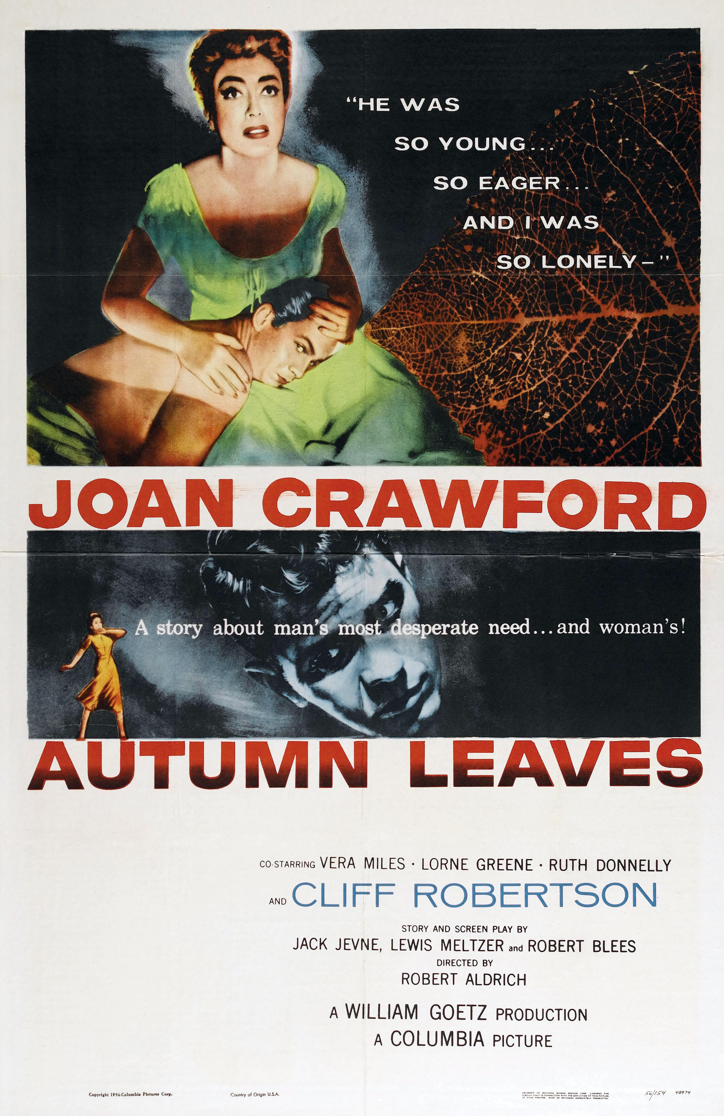 Autumn Leaves (1956) Joan Crawford