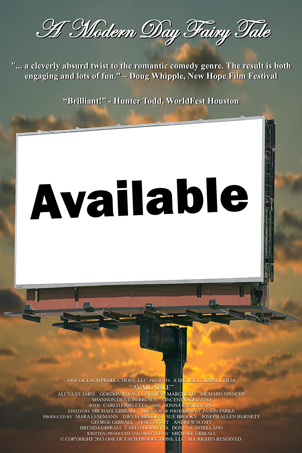 Available - A Modern Day Fairy Tale (2013)