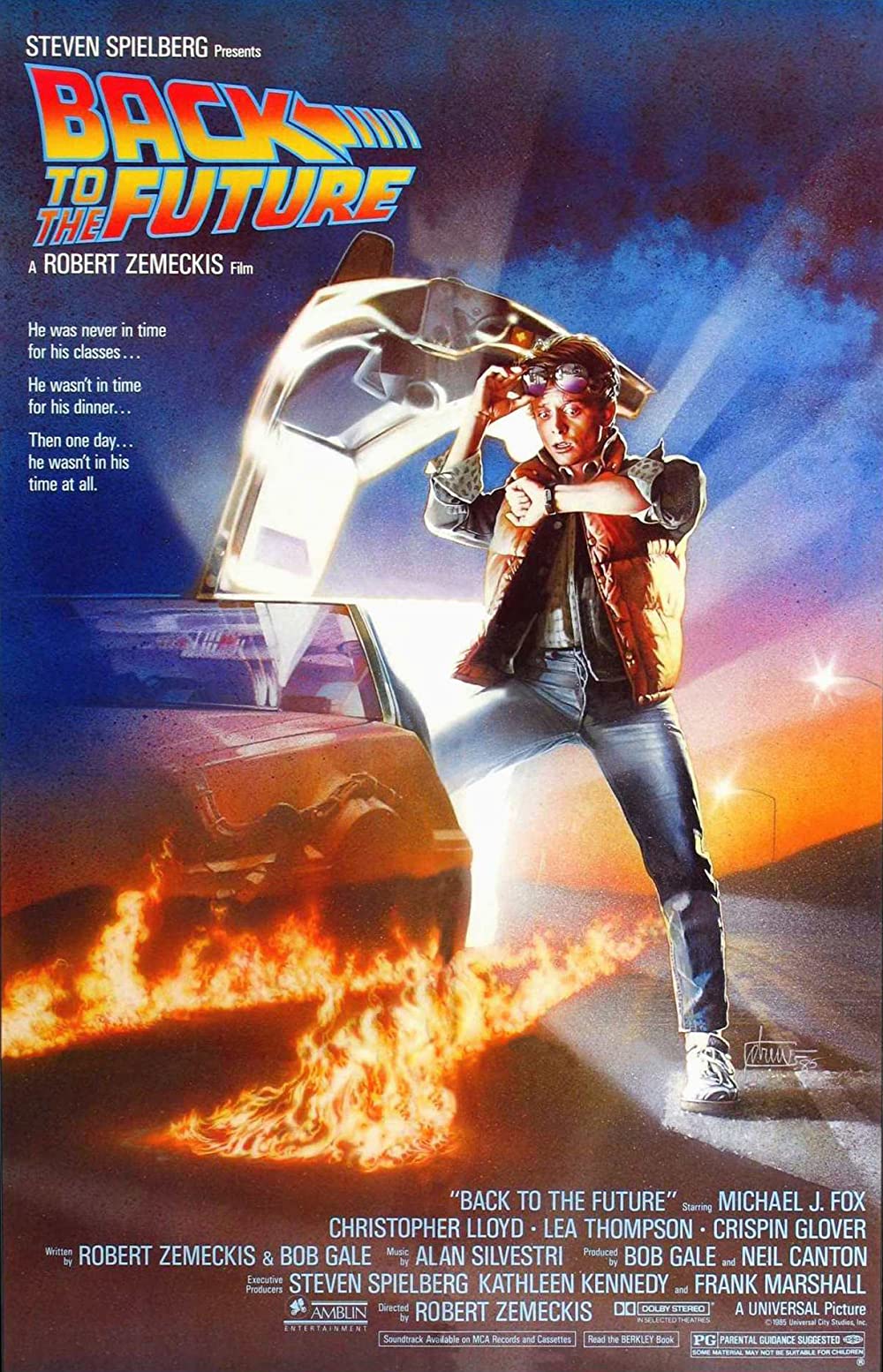 Back to the Future (1985) Michael J Fox Christopher Lloyd