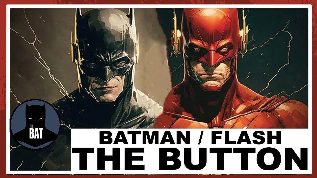 Batman / Flash - The Button Motion Comic On DVD