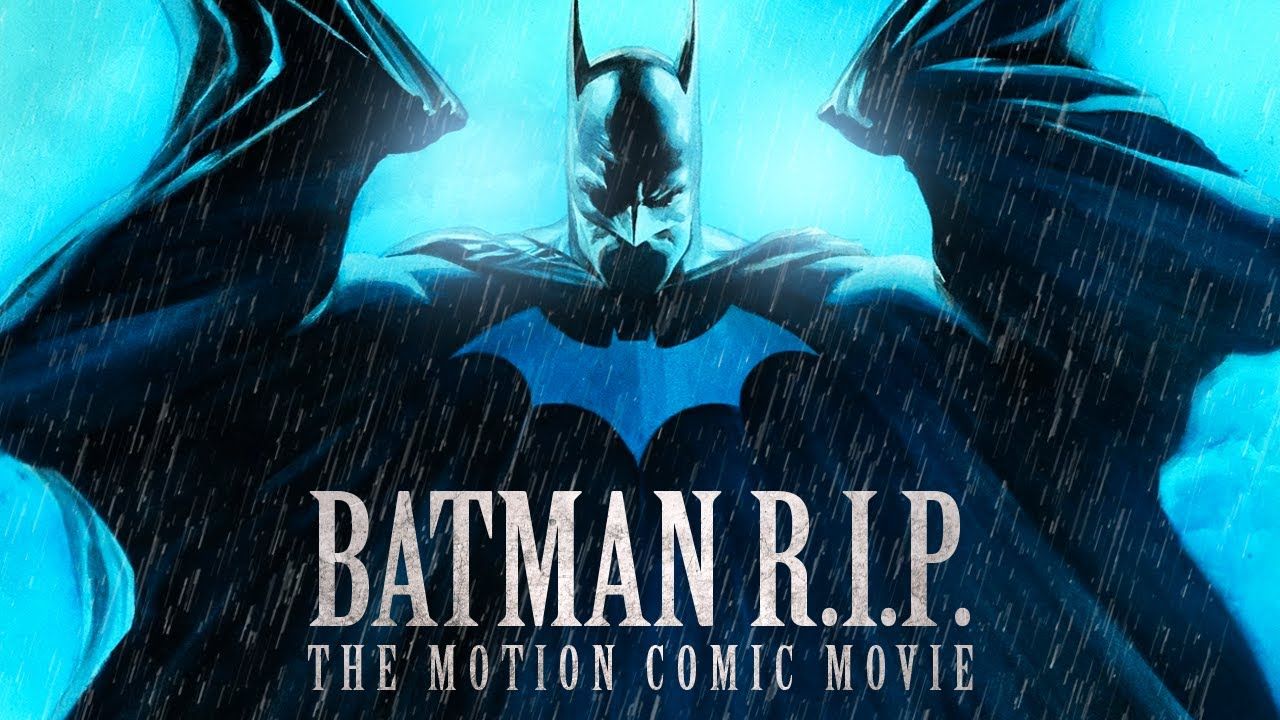 Batman - RIP Motion Comic On DVD