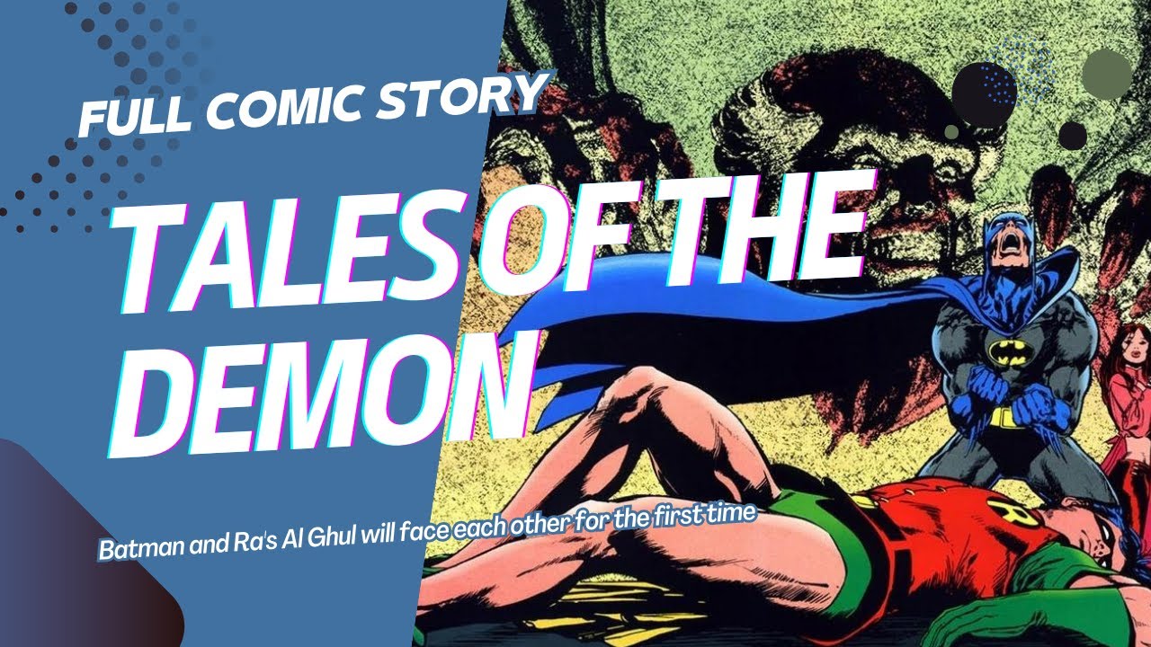 Batman - Tales Of The Demon Motion Comic On DVD
