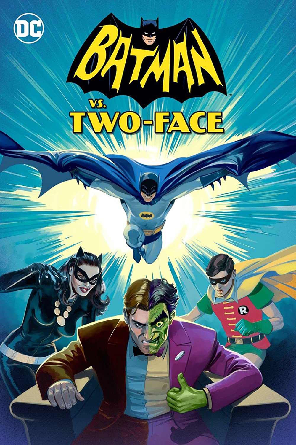 Batman vs Two-Face (2017) Catwoman Robin