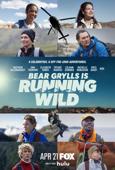 Bear Grylls Is Running Wild - Season 1 (2026) 3 DVD Set 8 Episodes