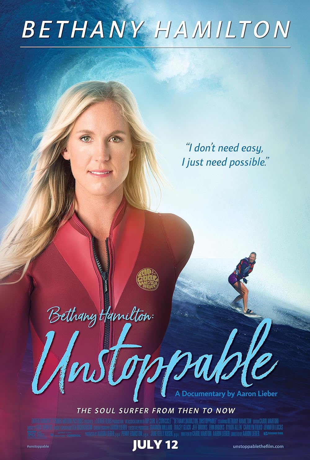 Bethany Hamilton - Unstoppable (2018)