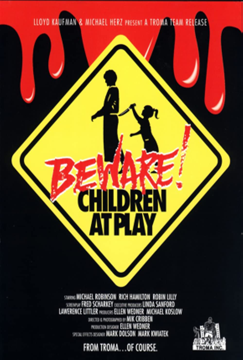 Beware Children At Play (1989) Troma Lloyd Kaufman Michael Robinson