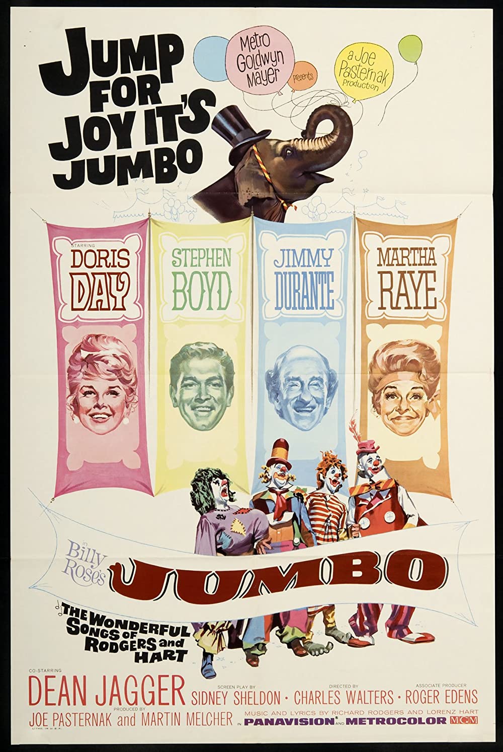 Billy Rose Jumbo (1962) Dean Jagger