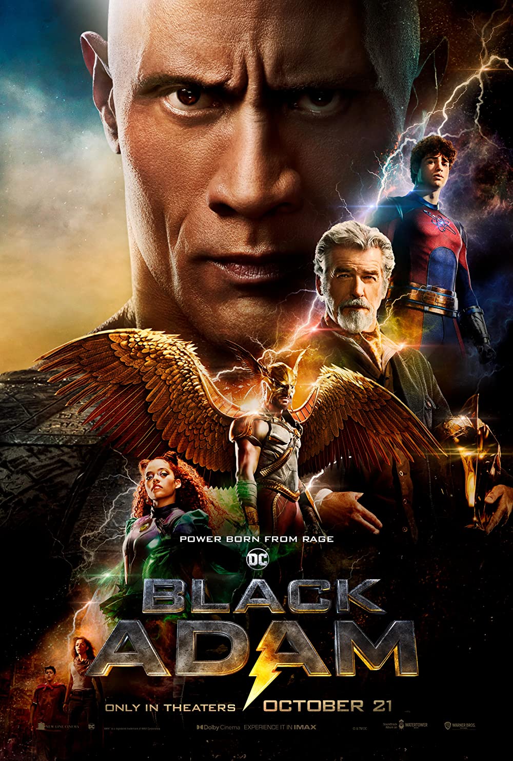 Black Adam (2022) English Audio Language Chinese Subtitles On Screen AT ALL TIMES