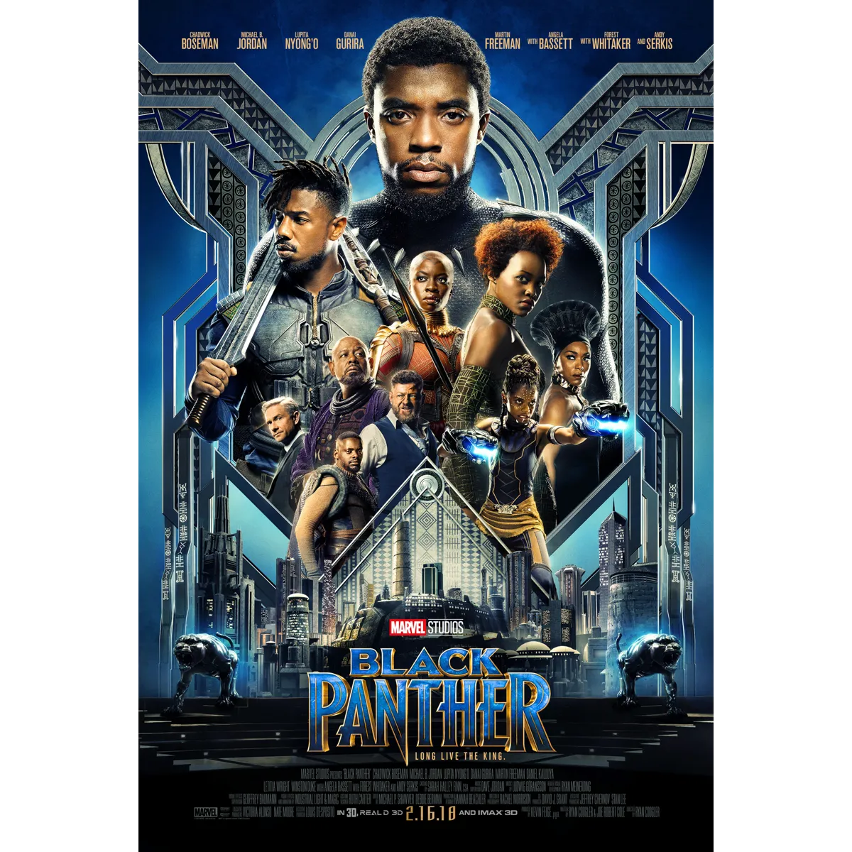 Black Panther (2018) Chadwick Boseman