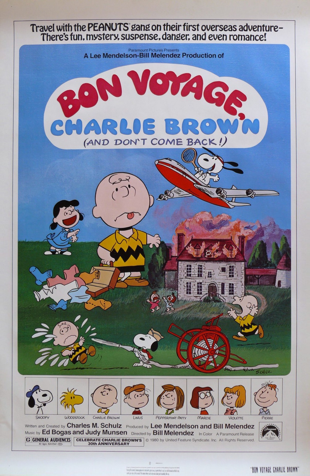 Bon Voyage Charlie Brown And Don't Come Back (1980) Peanuts