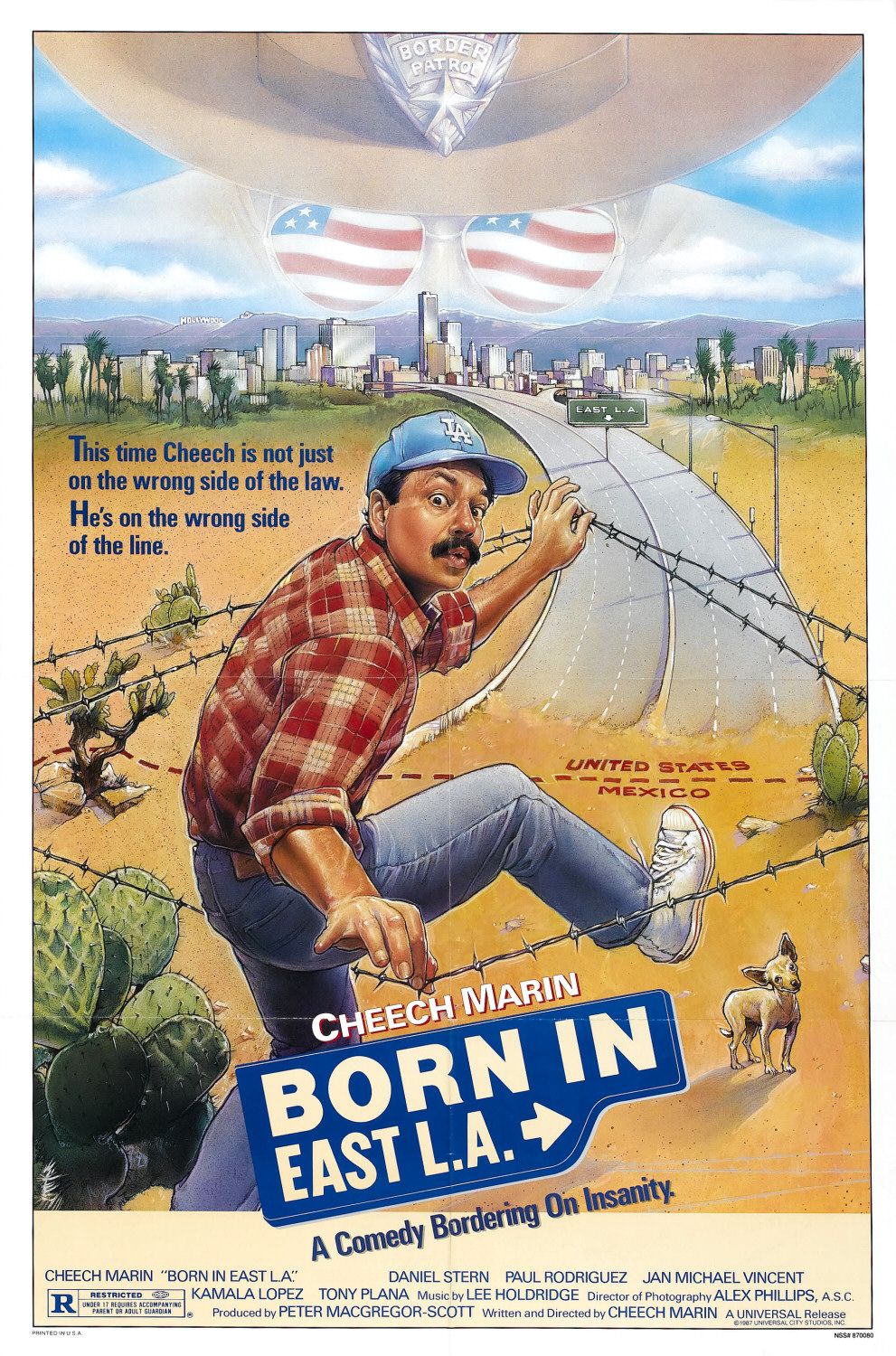 Born In East LA (1987) Cheech Martin Tommy Chong