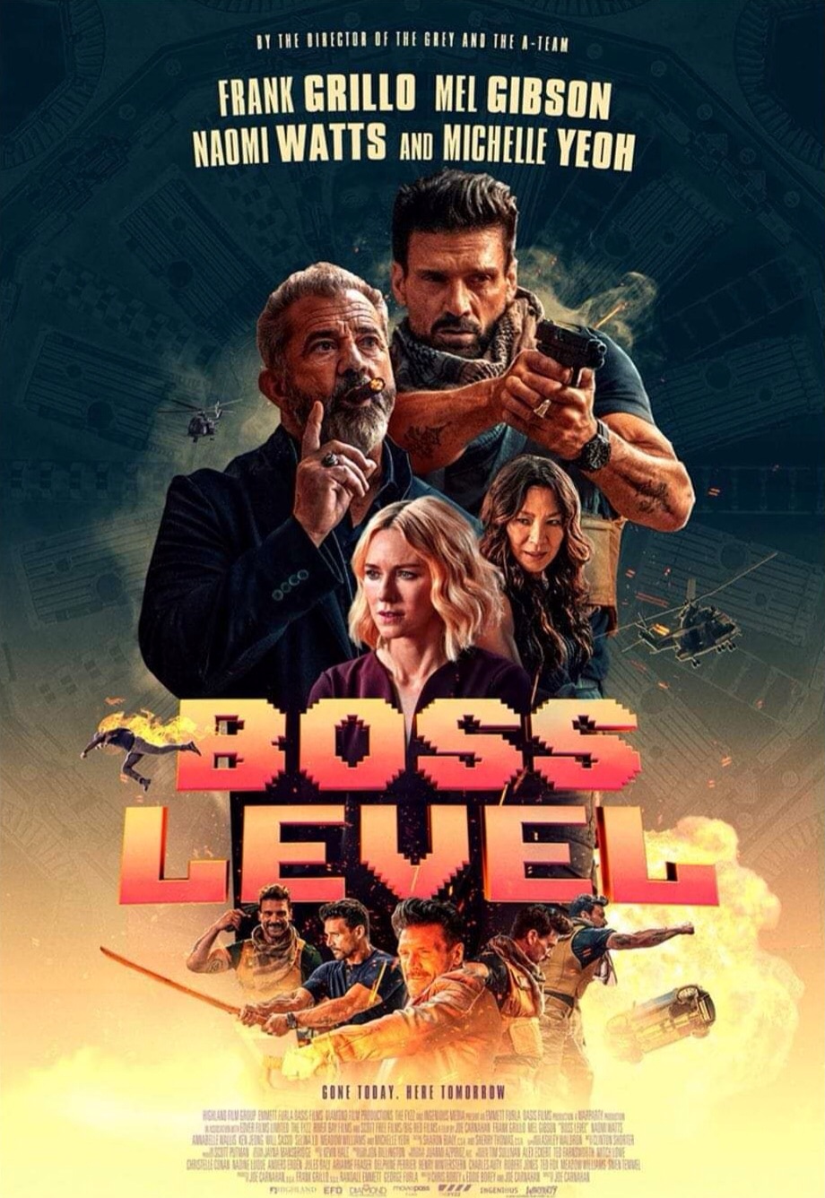 Boss Level (2020) Mel Gibson Naomi Watts