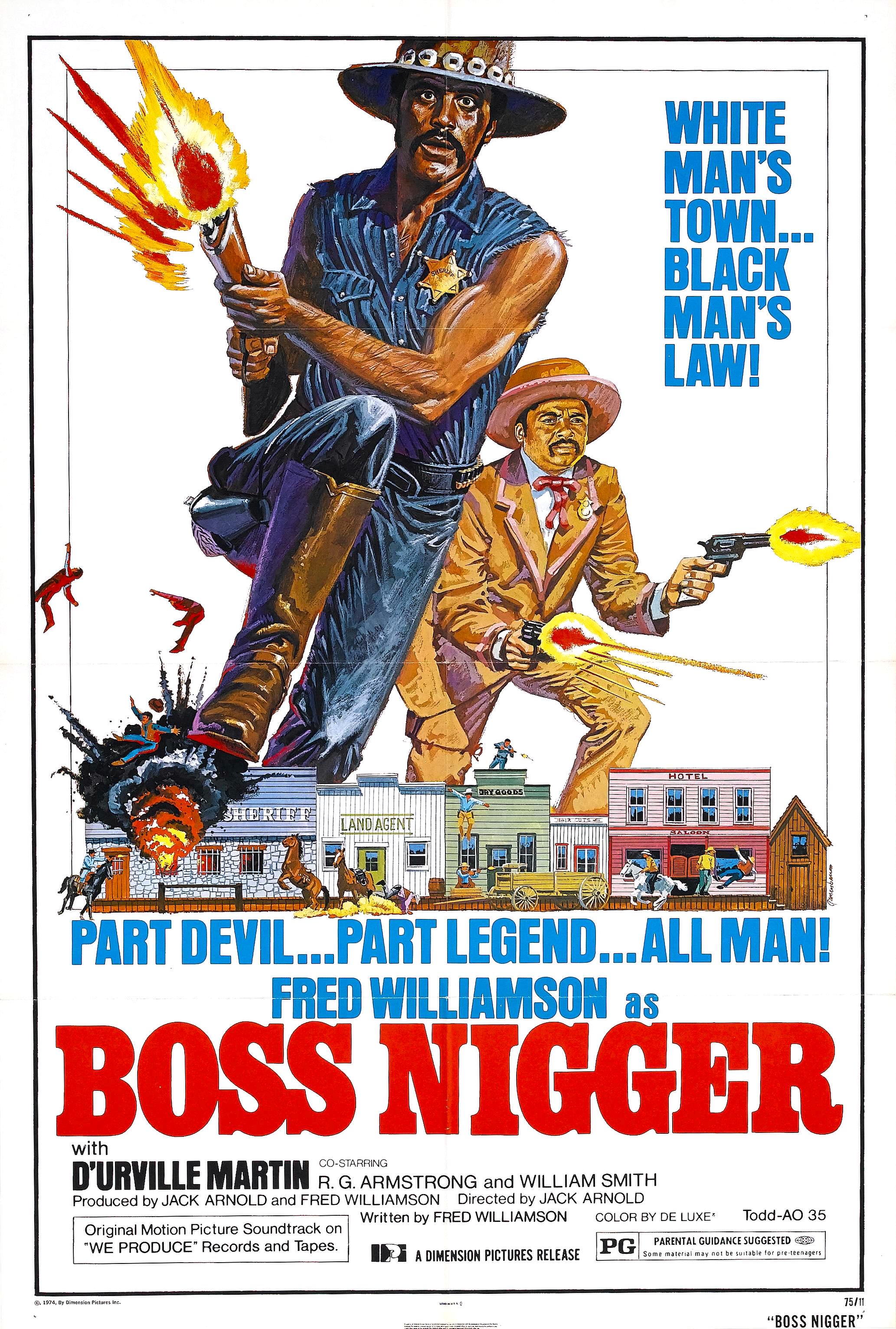 Boss Nigger (1974) Fred Williamson William Smith