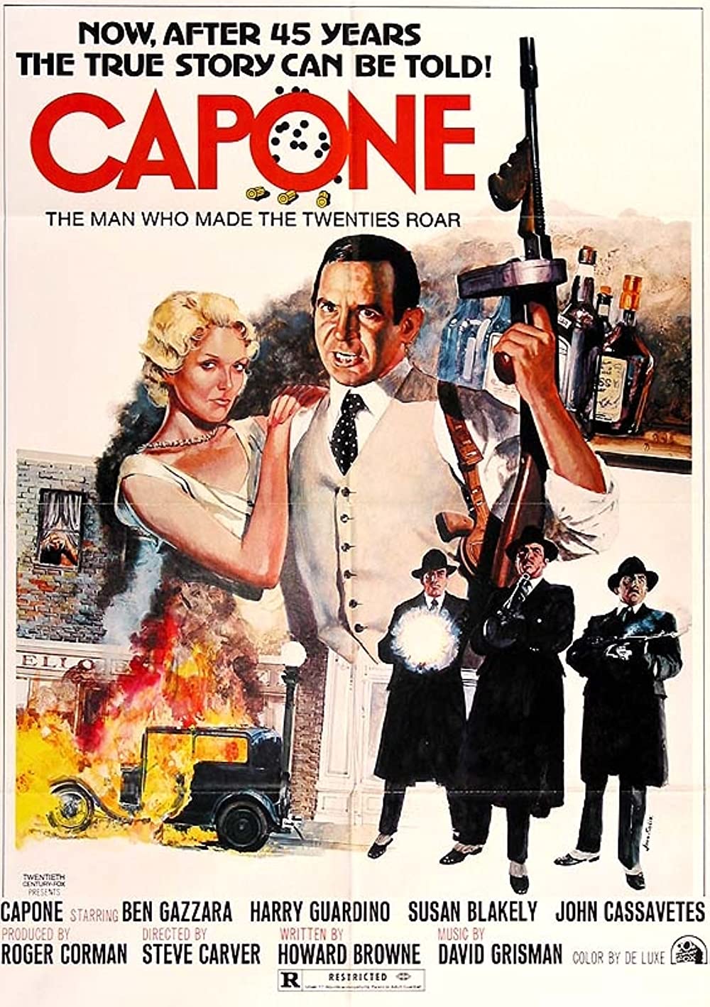 Capone (1975) Ben Gazzara Susan Blakely Roger Corman