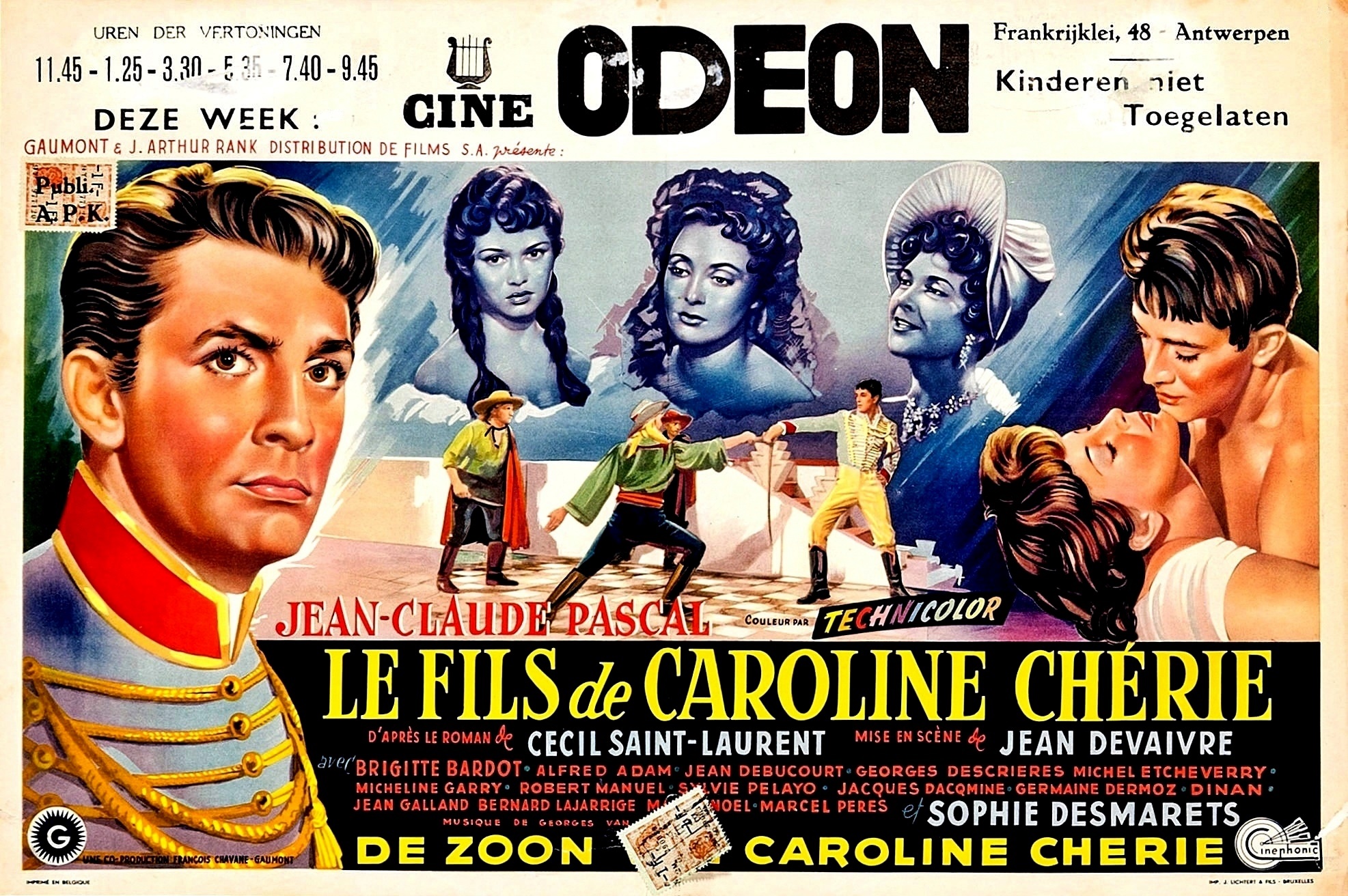 Caroline And The Rebels (1955)