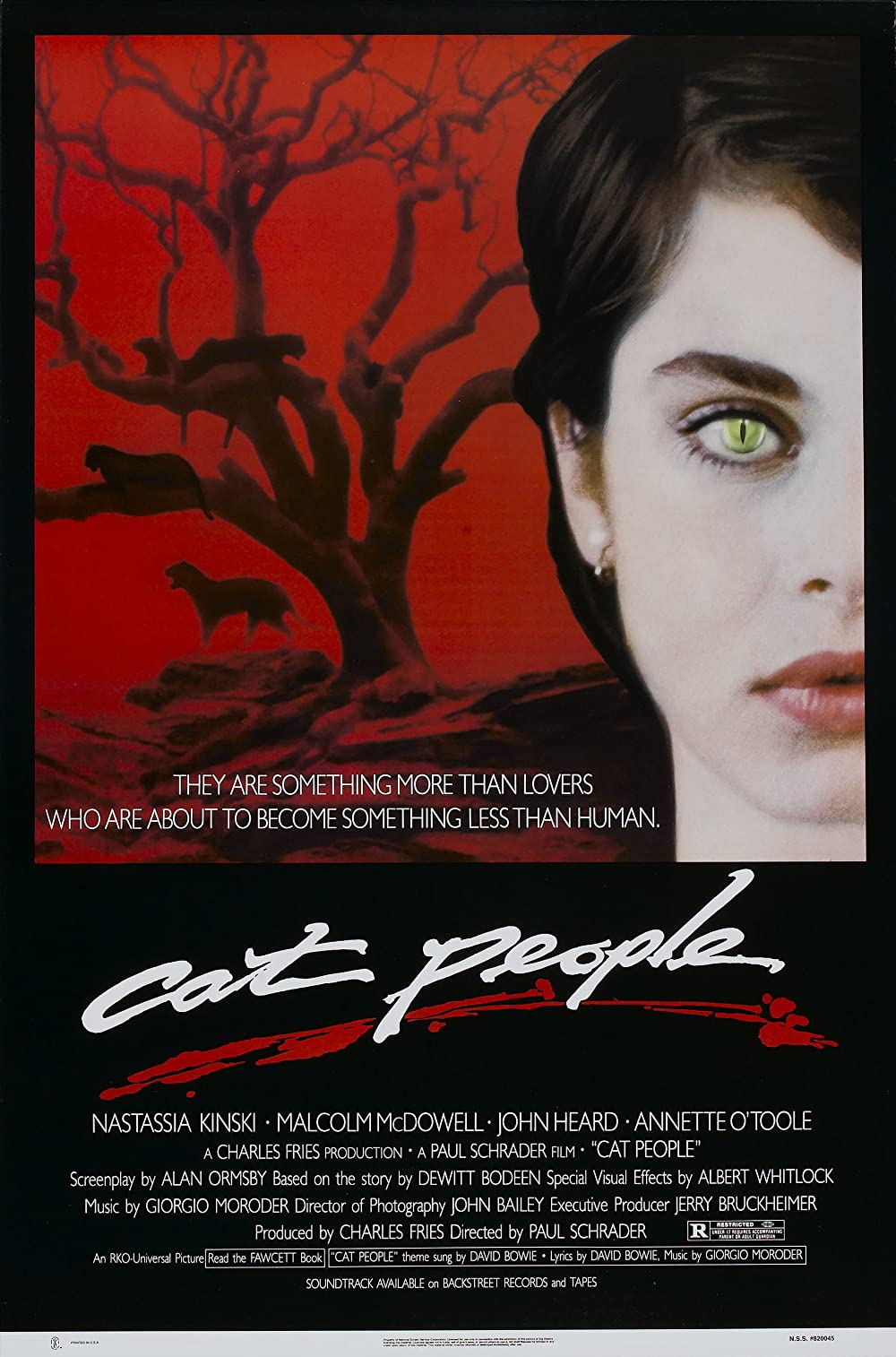 Cat People (1982) Nastassia Kinski Malcolm McDowell
