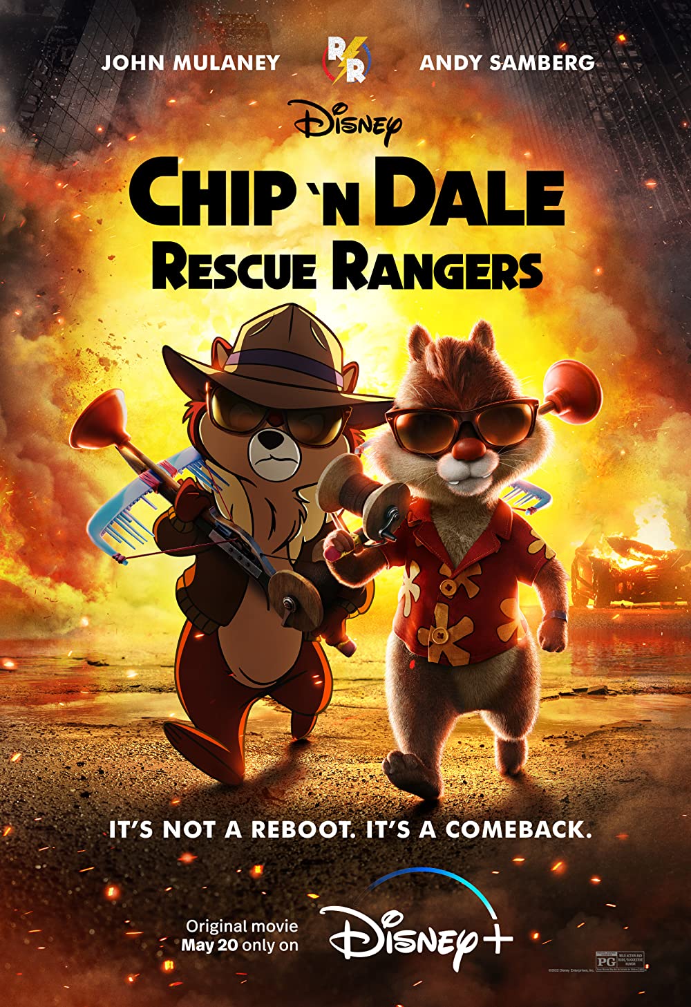 Chip 'n Dale - Rescue Rangers (2022) John Mulaney Andy Samberg