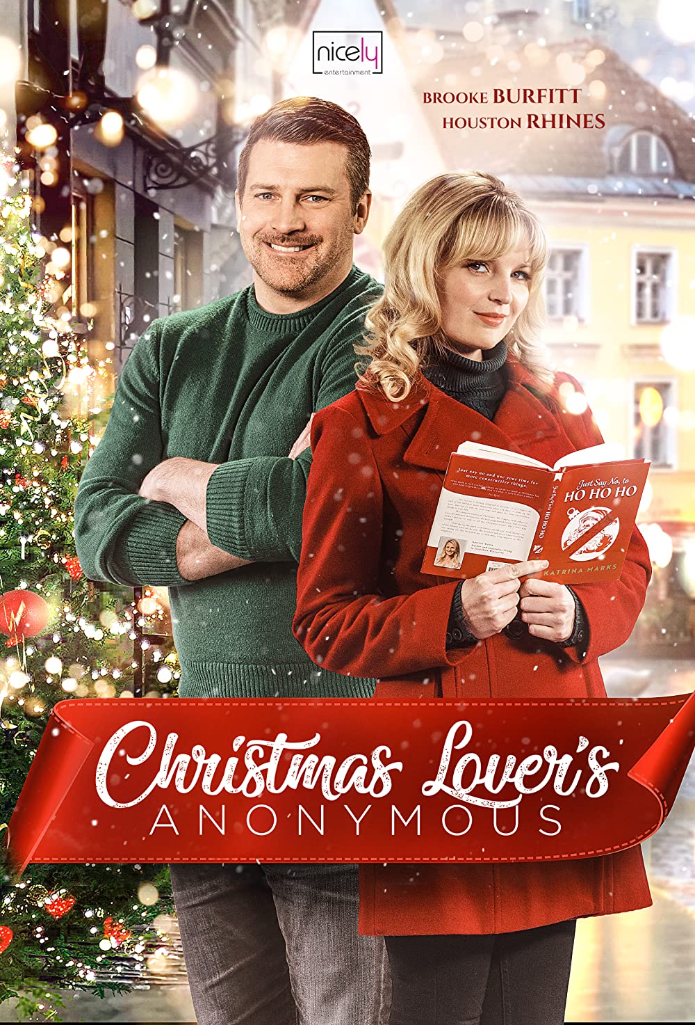Christmas Lover's Anonymous (2021) Brooke Burfiti Houston Rhines