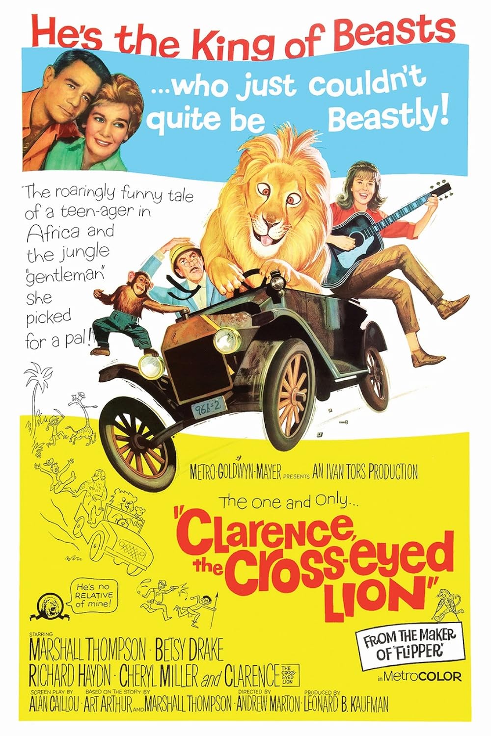 Clarence - The Cross-Eyed Lion (1965)