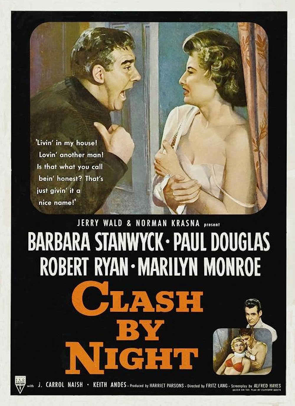 Clash By Night (1952) Marilyn Monroe