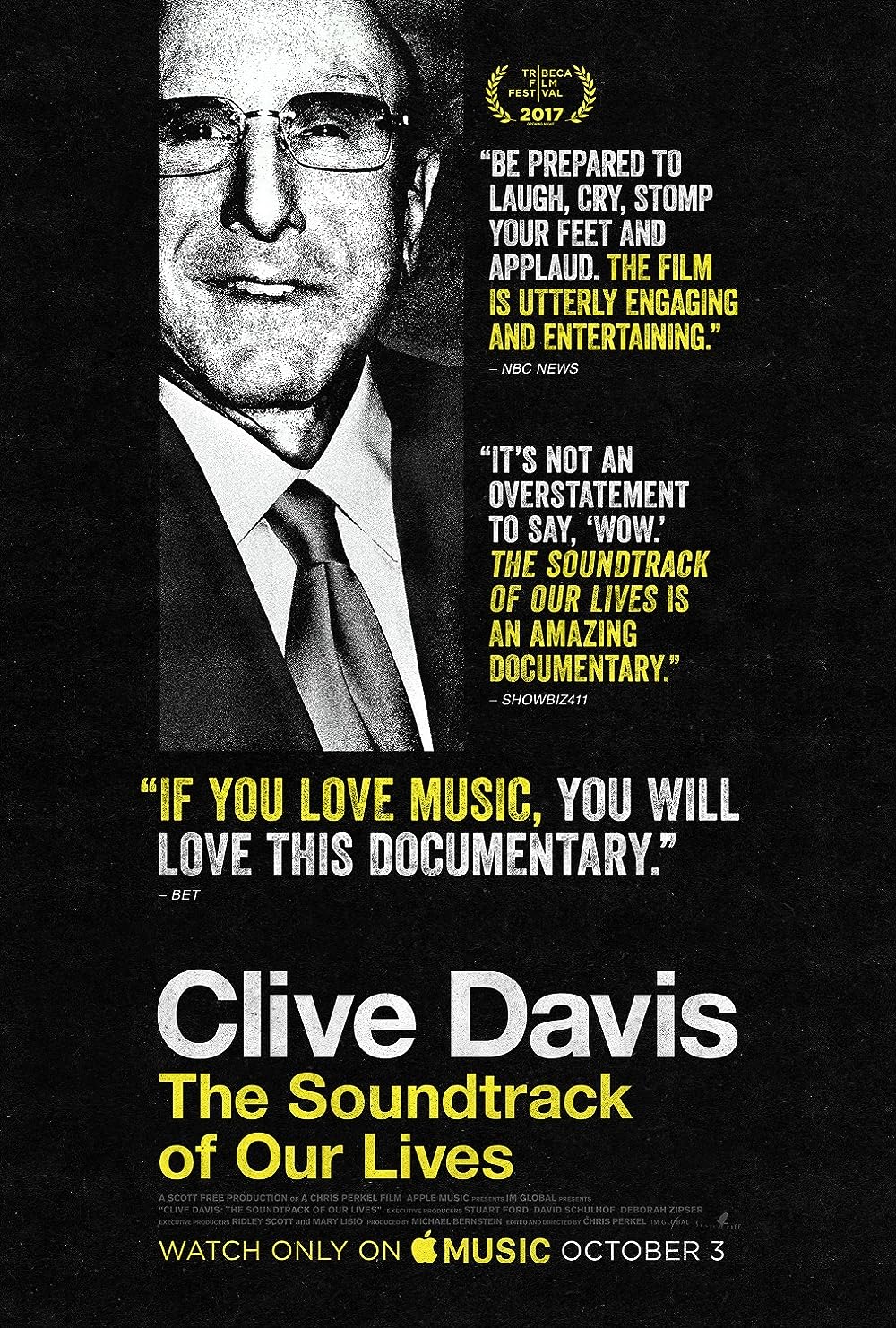 Clive Davis - The Soundtrack Of Our Lives (2017)