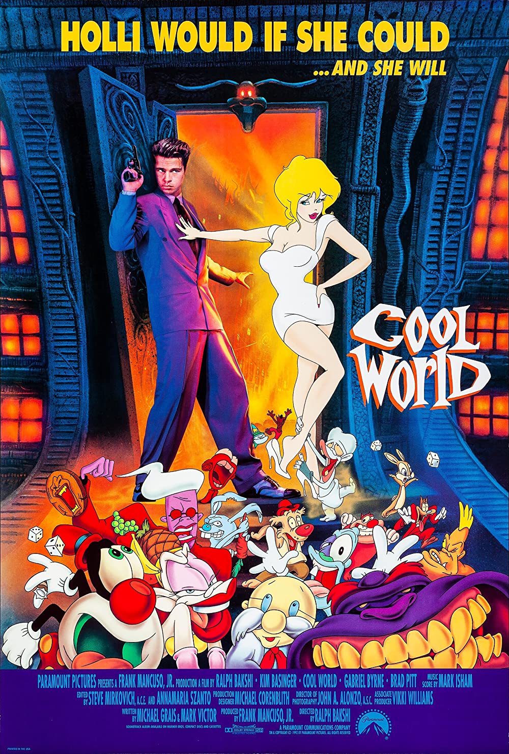 Cool World (1992) Brad Pitt Kim Basinger