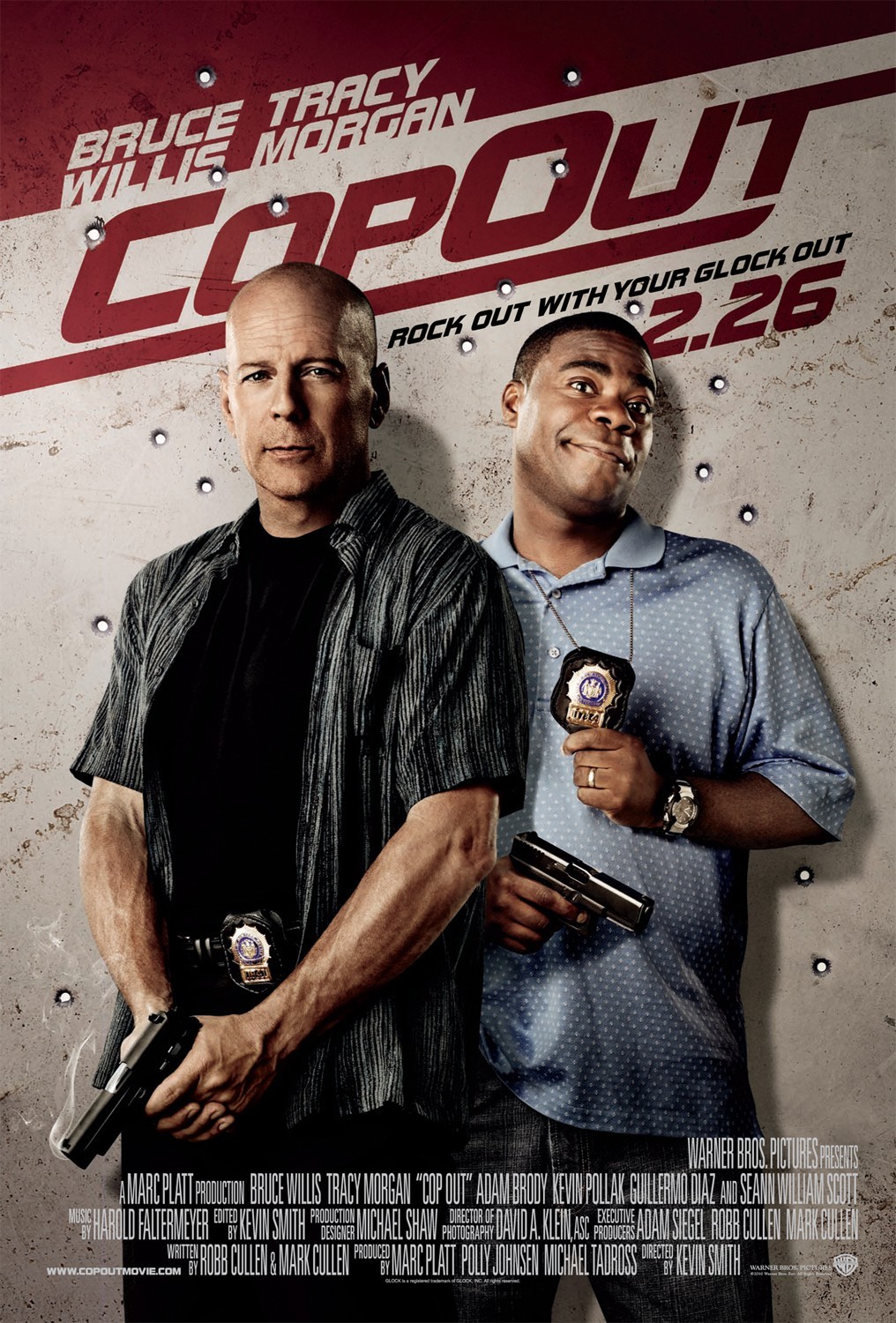 Cop Out (2010) Kevin Smith Bruce Willis Tracy Morgan