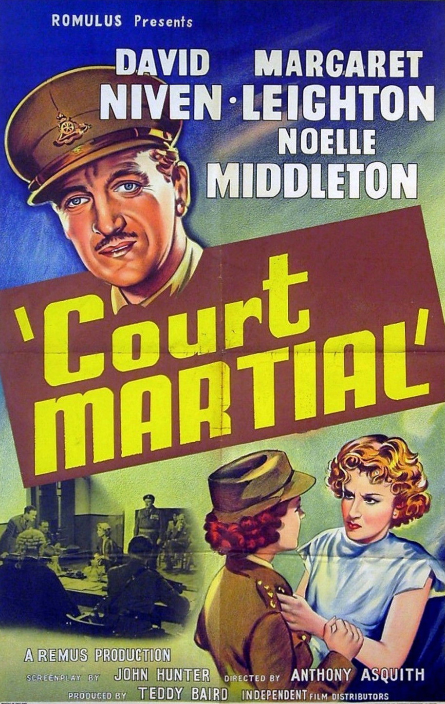 Court Marshal (1954) David Niven