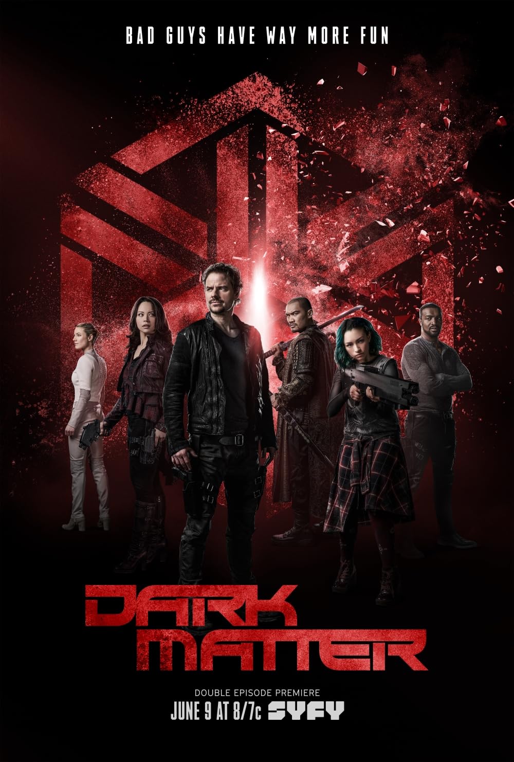Dark Matter - Season 2 (2015) 5 DVD Set 13 Episodes