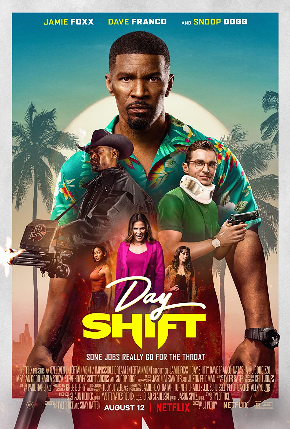 Day Shift (2022) Jamie Foxx Dave Franco Snoop Dogg