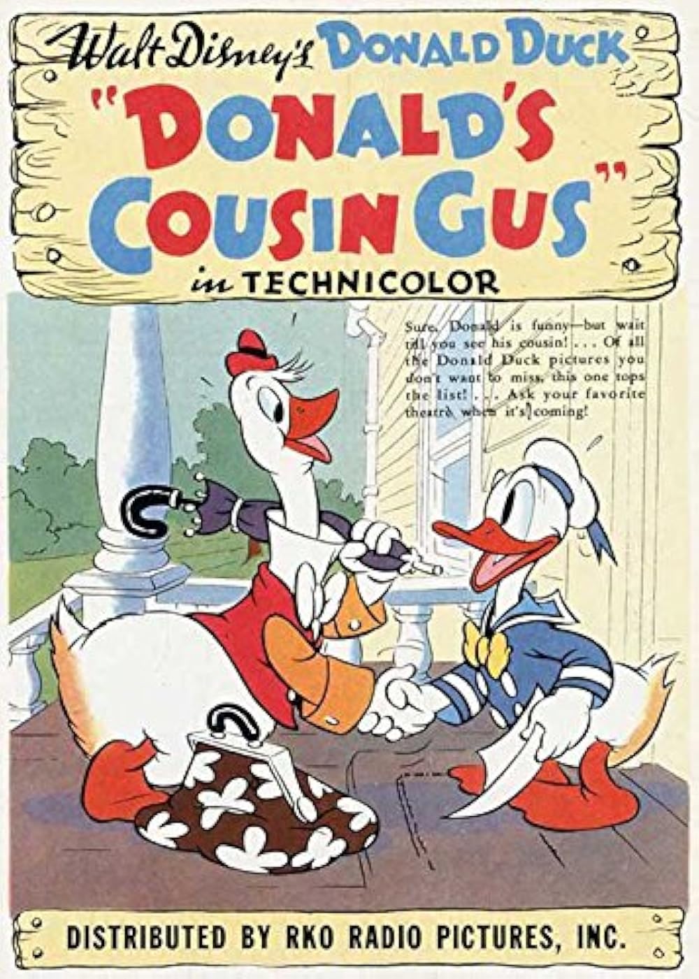 Donald's Cousin Gus (1939)