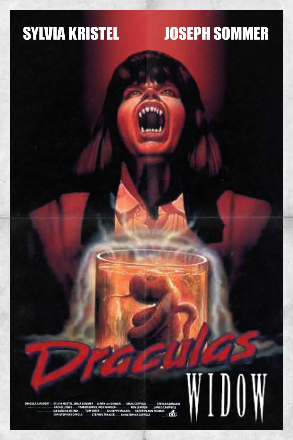Dracula 's Widow (1988) Sylvia Kristel Joseph Sommer