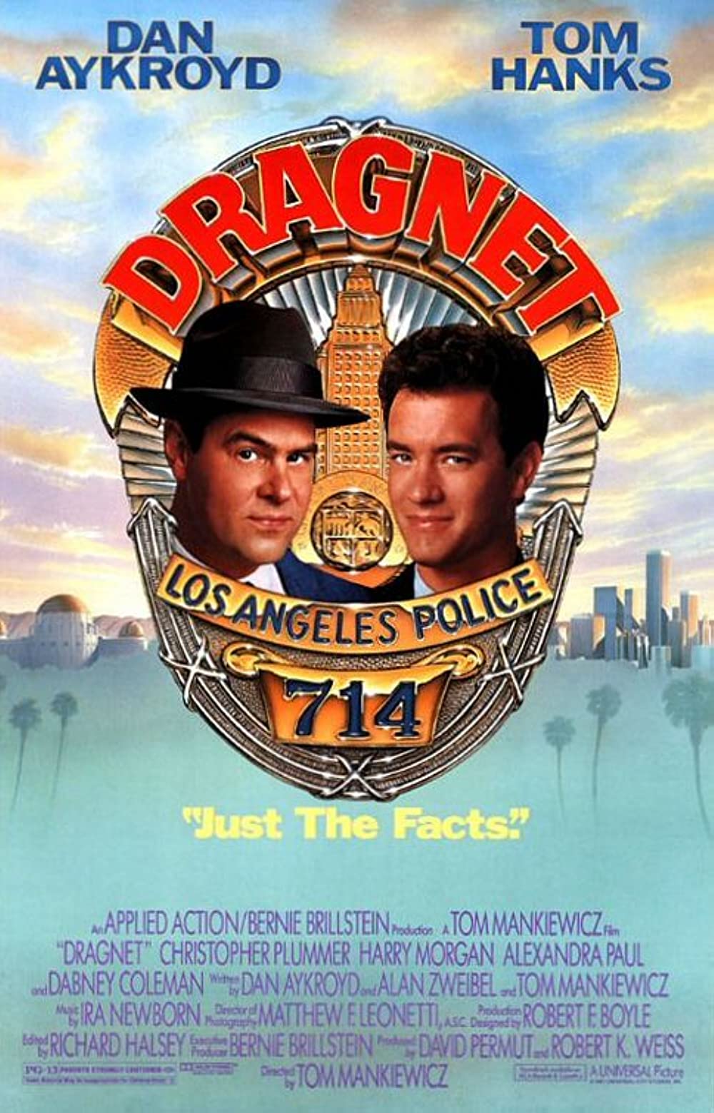 Dragnet (1987) Tom Hanks Dan Aykroid