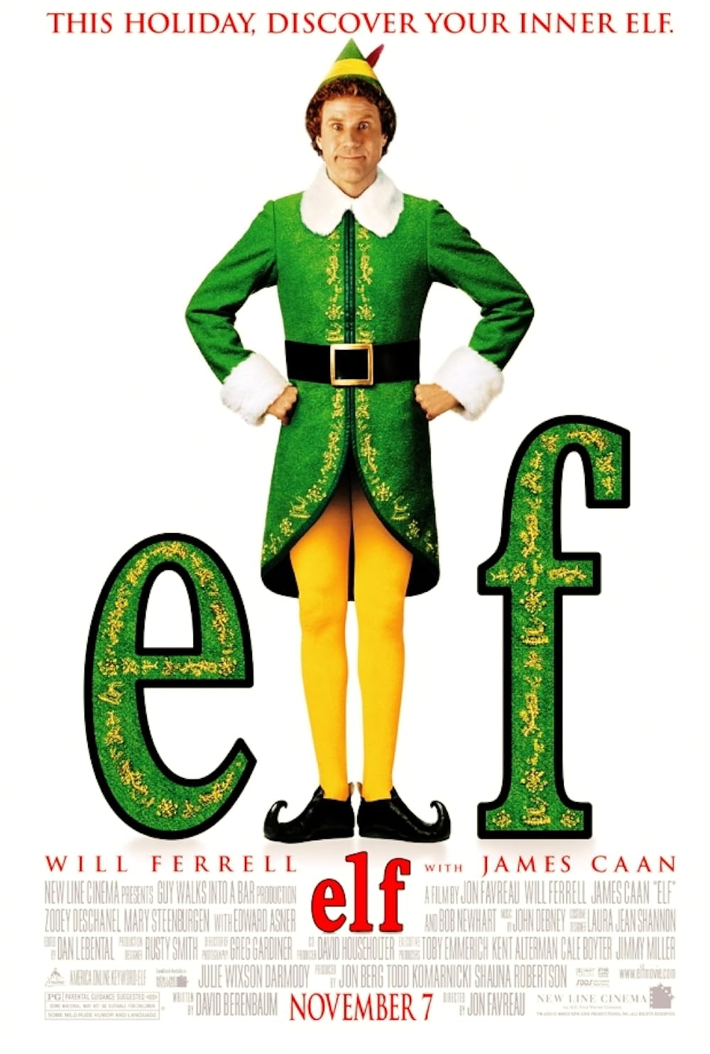 Elf (2003) Will Ferrell