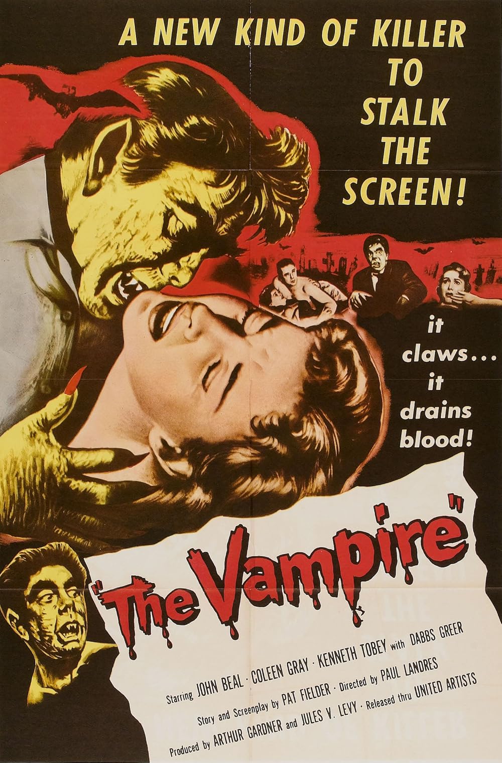 El Vampire (1957) Mexican Version Spanish Language NO SUBTITLES