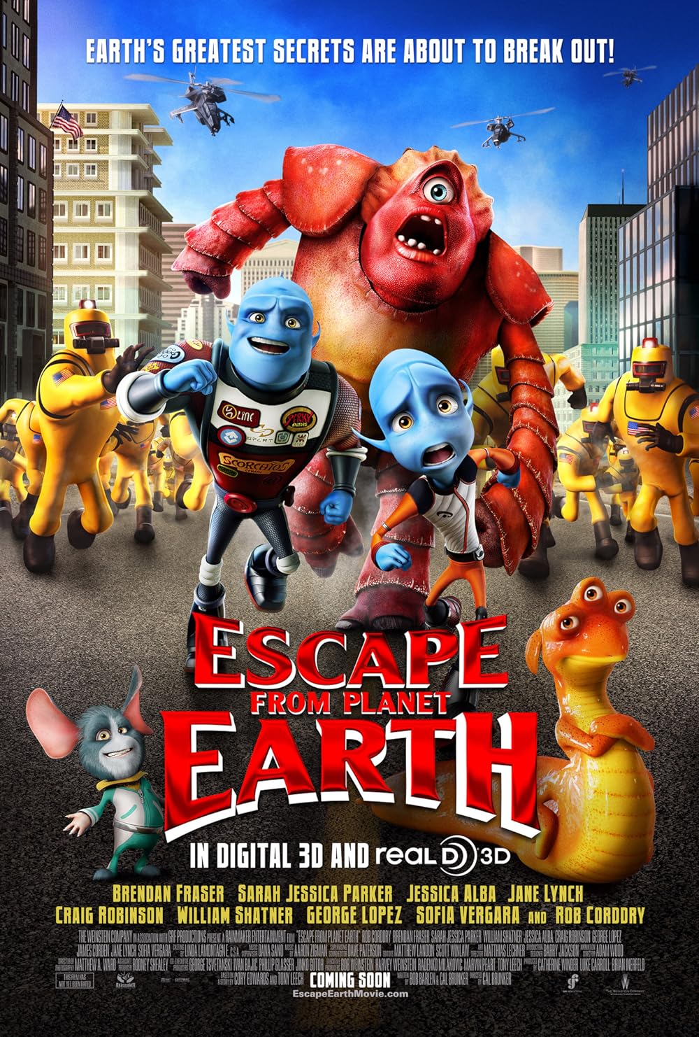 Escape From Planet Earth (2012)