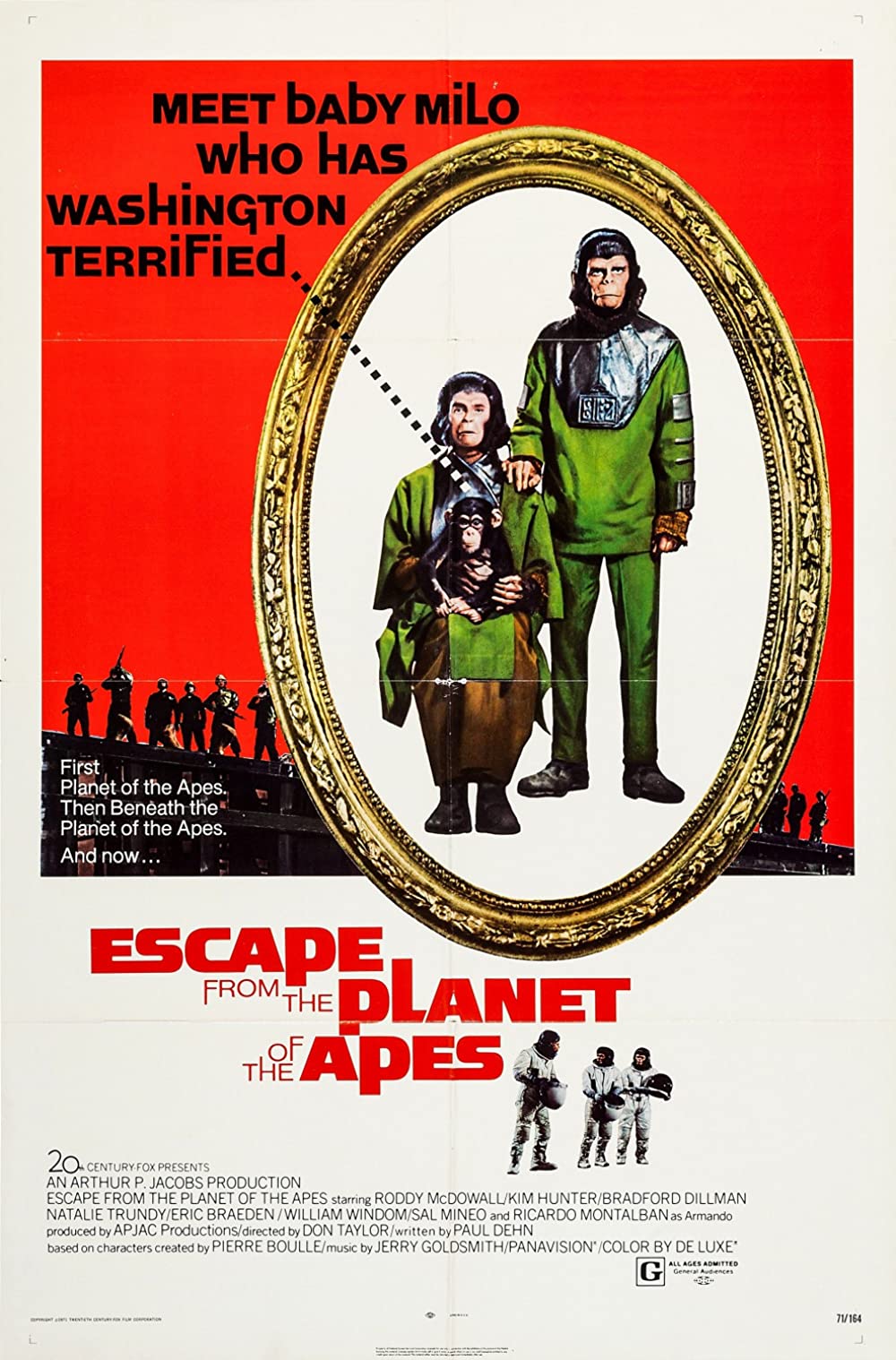 Escape From The Planet Of The Apes (1971)