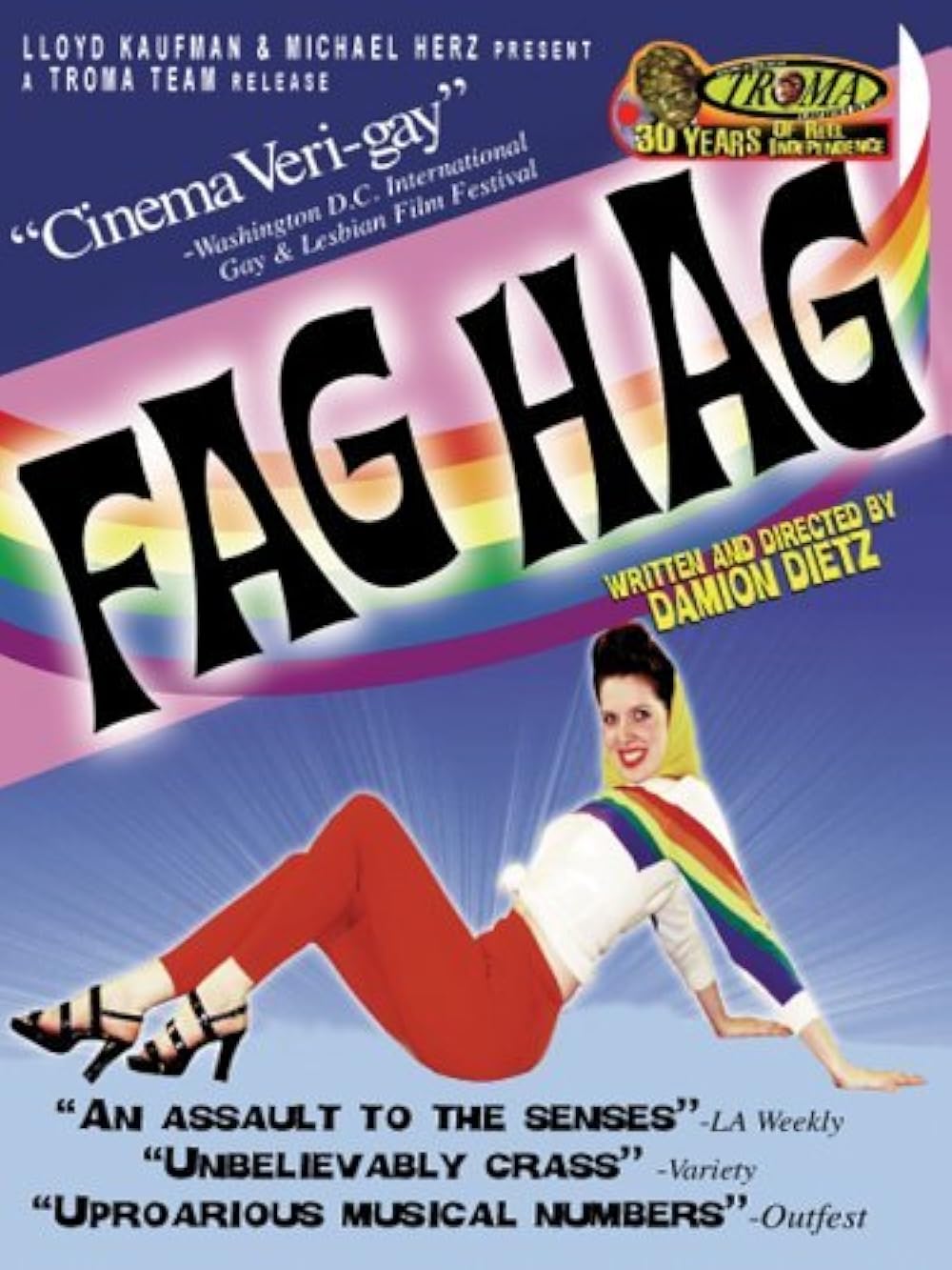 Fag Hag (1998) Troma Lloyd Kaufman Damion Dietz