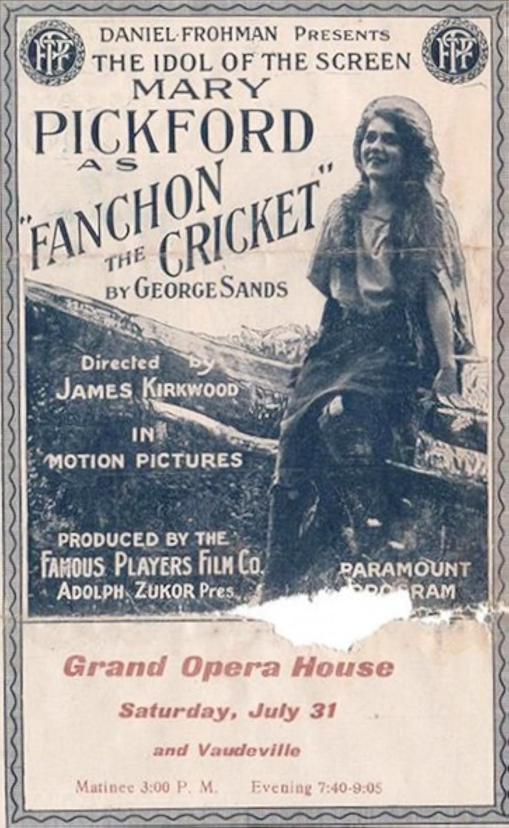 Fanchon The Cricket (1915)