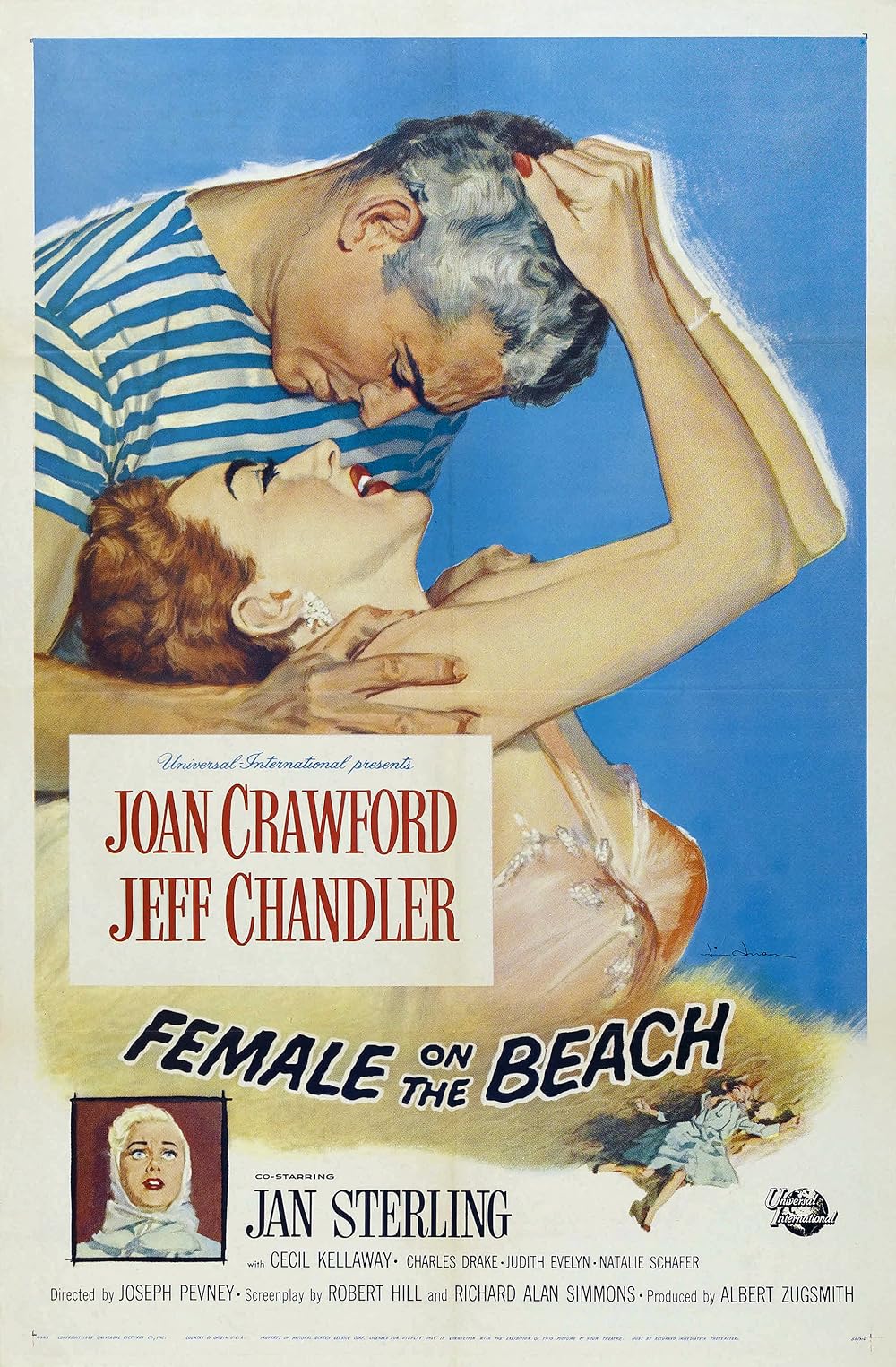 Female On The Beach (1955) Joan Crawford Jeff Chandler