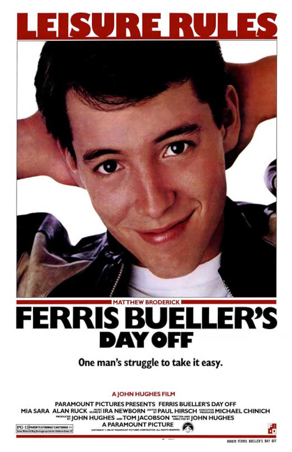 Ferris Bueller's Day Off (1986) Matthew Brodrick
