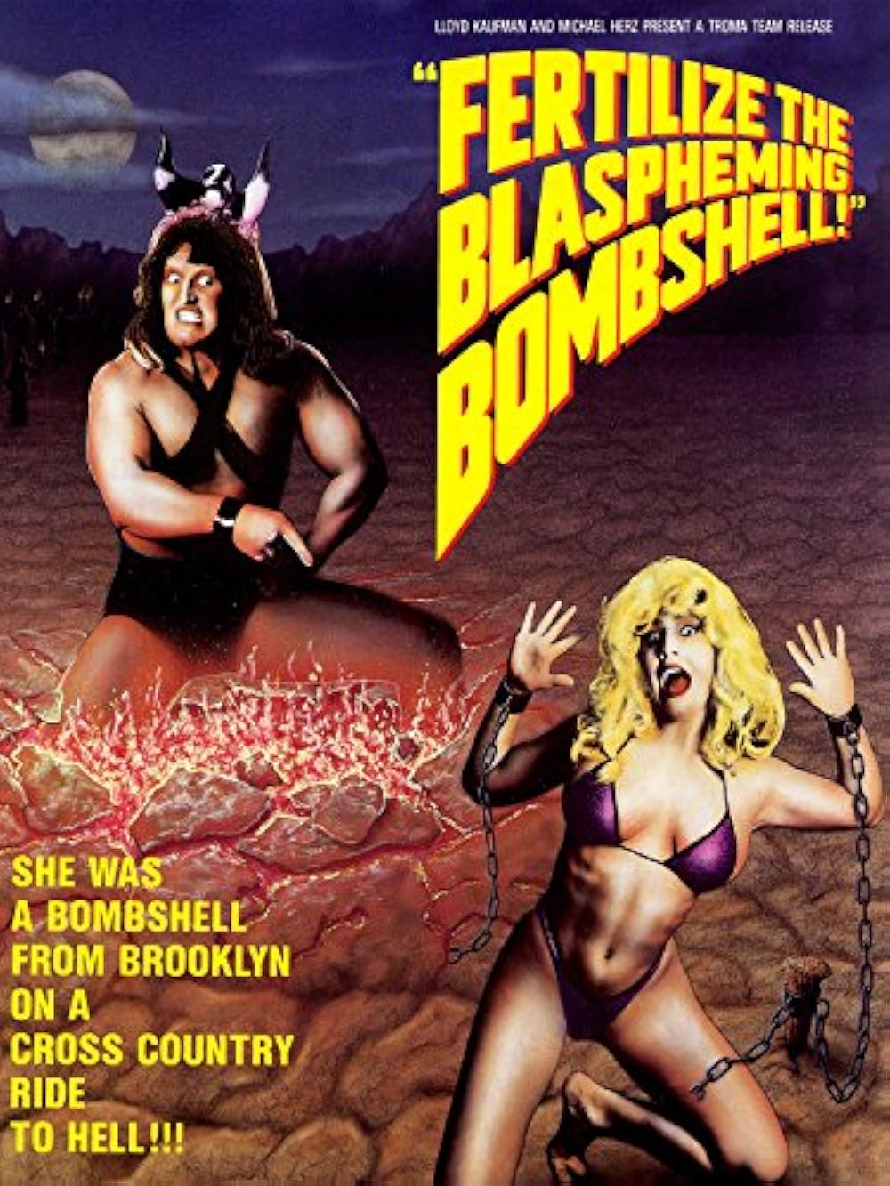 Fertilize The Blaspheming Bombshell (1992) Troma Lloyd Kaufman