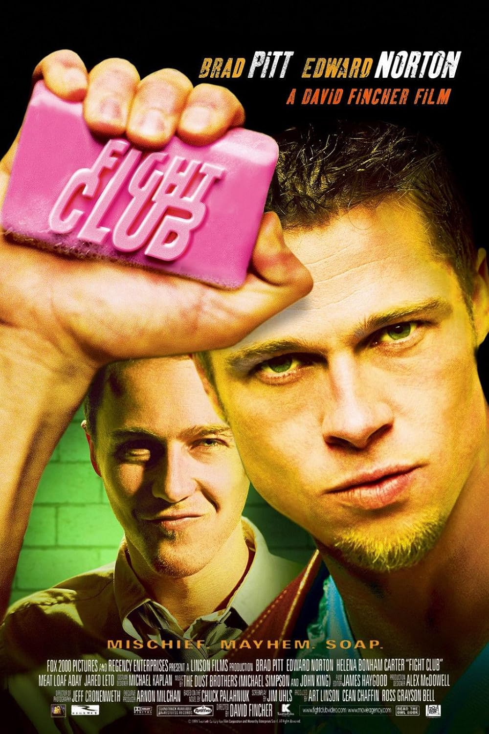 Fight Club (1999) Brad Pitt Edward Norton