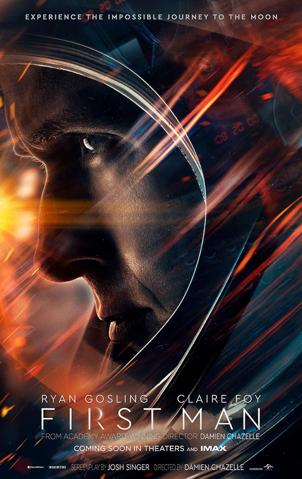 First Man (2018) Ryan Gosling Claire Foy