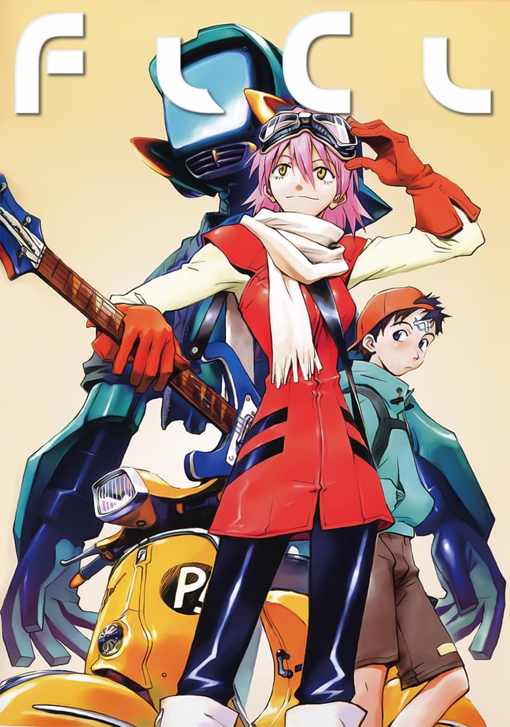 FLCL - Season 1 (2000) 7 Episodes ENGLISH DUBBED