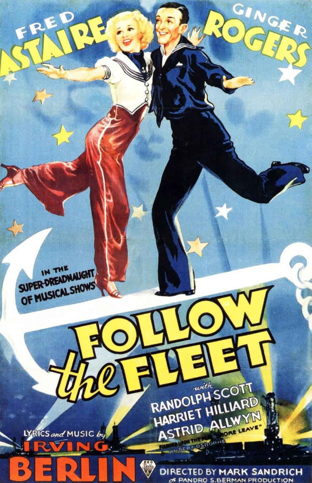 Follow The Fleet (1936) Fred Astaire Ginger Rogers