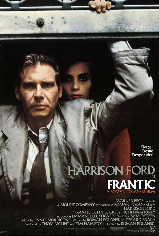 Frantic (1988) Harrison Ford Betty Buckley