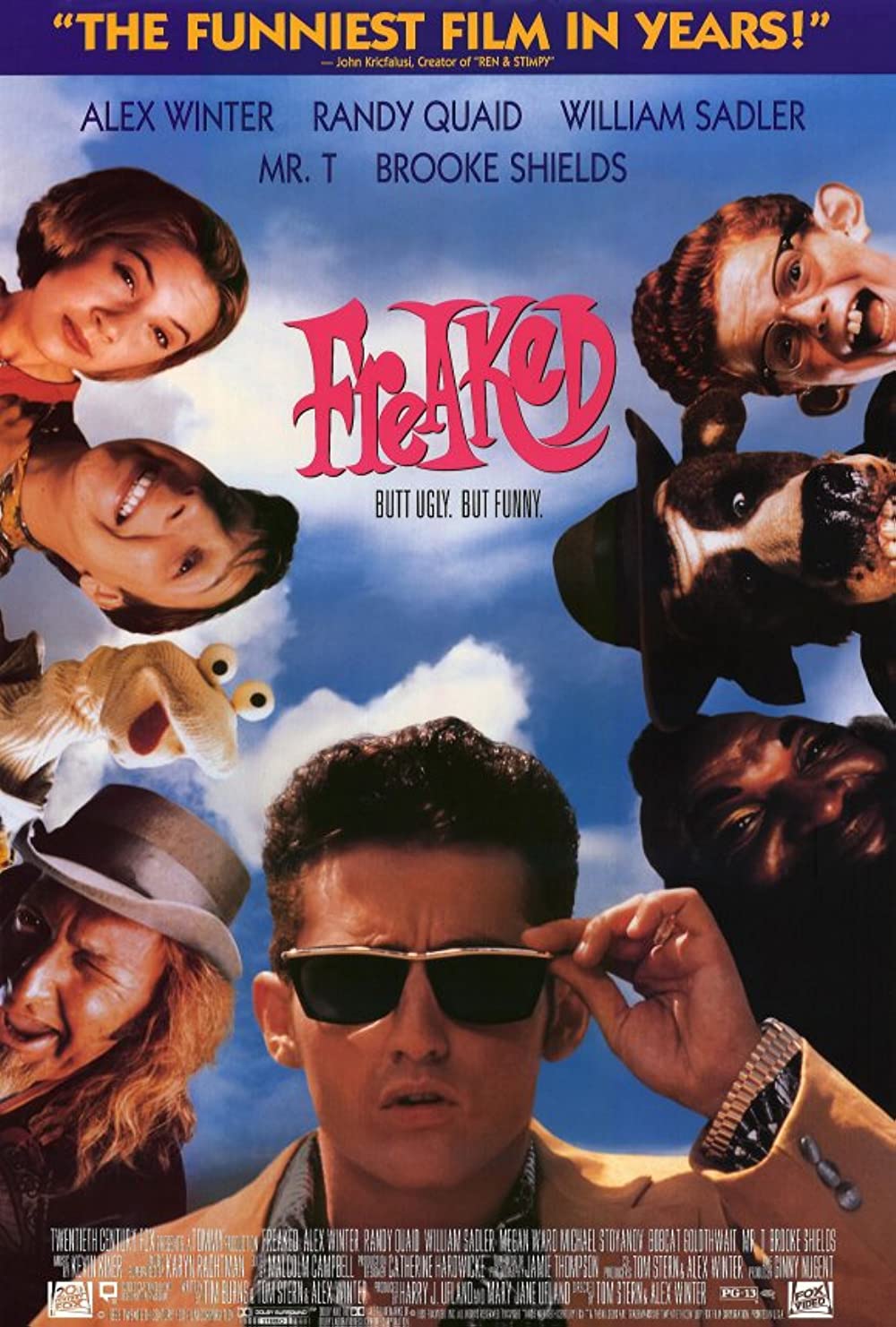 Freaked (1993) Alex Winter Randy Quaid Mr T Brooke Shields