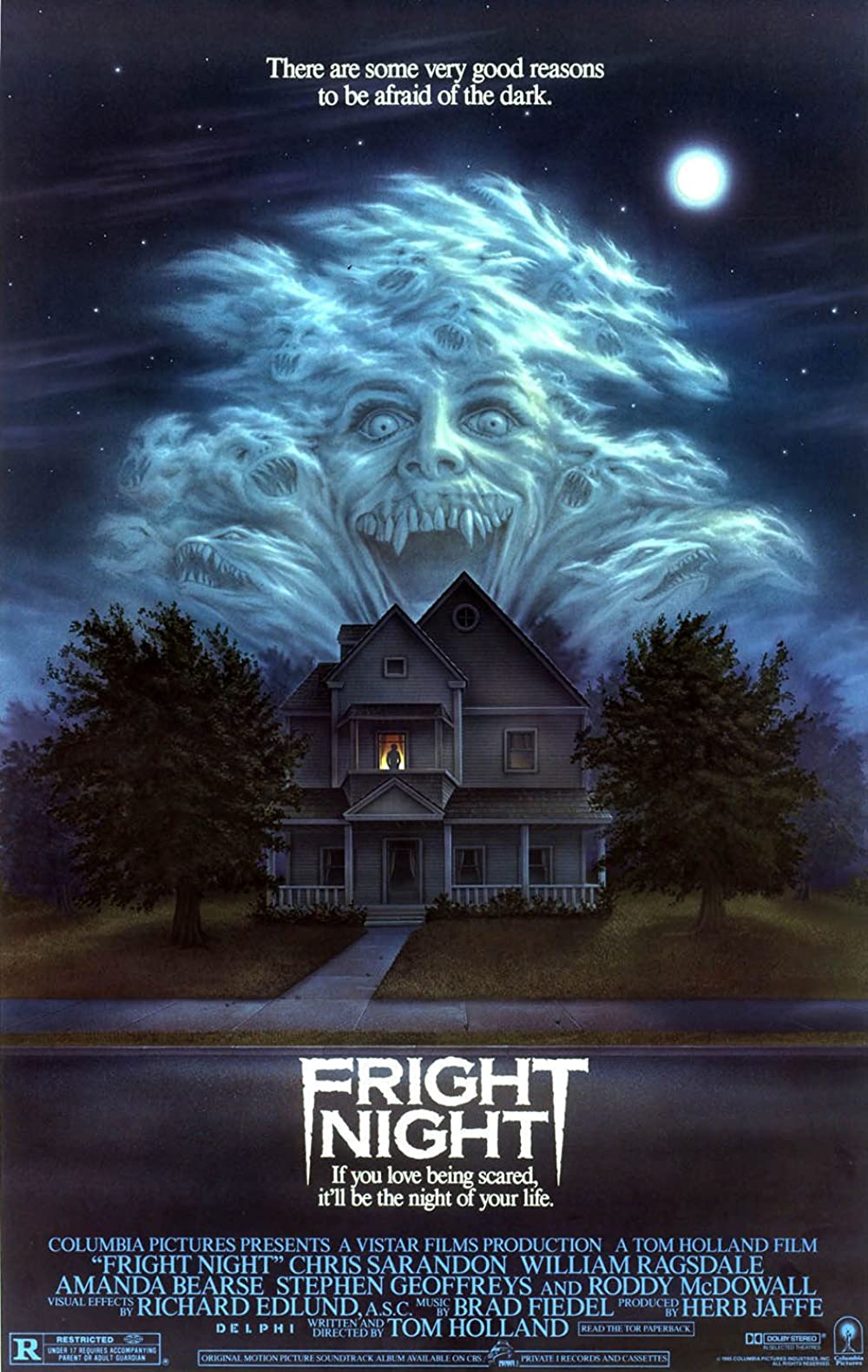 Fright Night (1985) Chris Sarandon Roddy McDowell